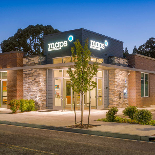 Maps Credit Union Silverton Branch CD Redding